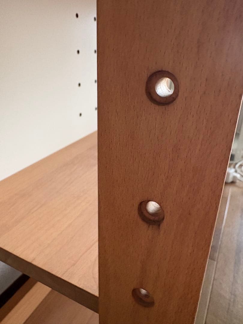 杉工場 ムックモック MUCMOC リバーシブル 国産 無垢 棚 シェルフ