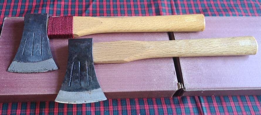 新潟燕三条　水野製作所　割込鋼　手斧【廃盤品】