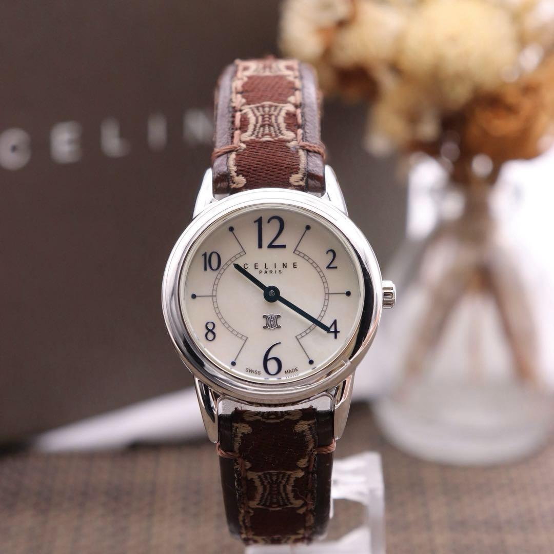 正規品【新品電池】CELINE マカダム/青針 動作品 人気モデル 美品 人気