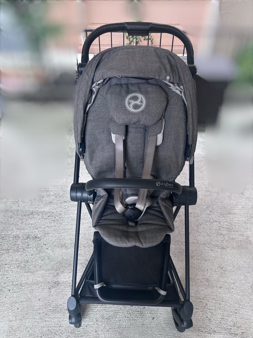 サイベックス　ミオス　ベビーカー　ブラック✖️グレー