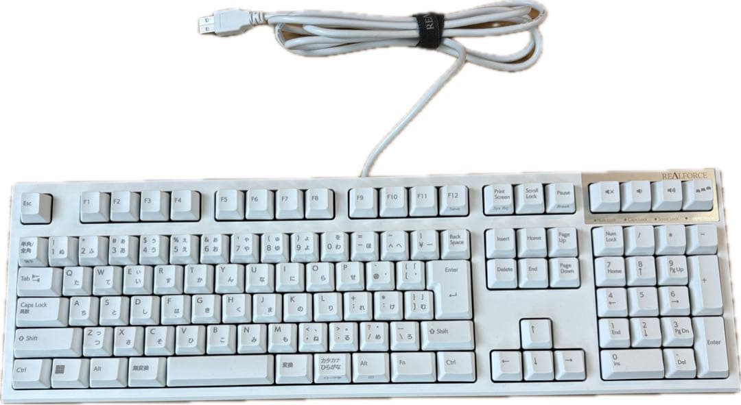 REALFORCE R3S 有線 日本語配列 ホワイト R3SA41（箱あり）