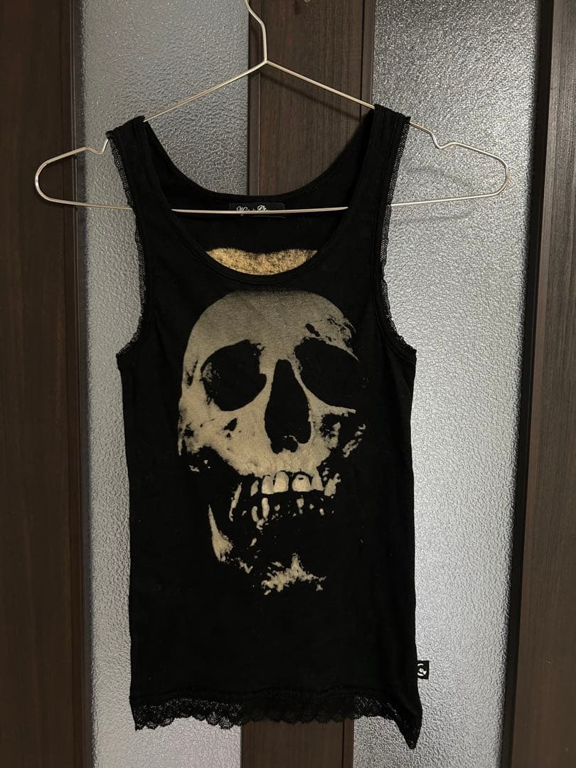 Hysteric Glamour スカルベリー タンクトップ ブラック