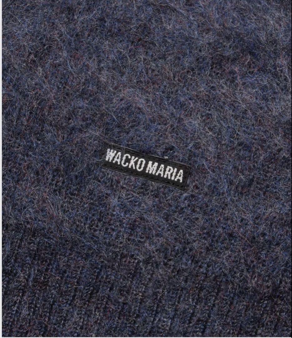 WACKOMARIA 25fw HEAVY MOHAIR CARDIGAN 紫