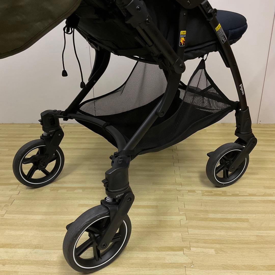 綺麗！Pigeon ランフィリノン RB2L オート4輪ハイシートベビーカー