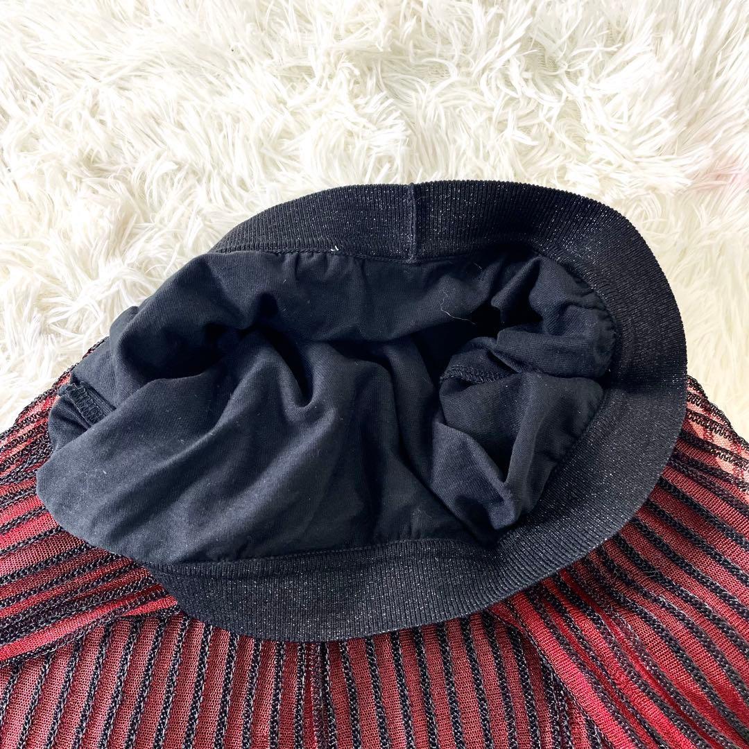 BALENCIAGA バレンシアガ ロゴプリント チュールロングスカート