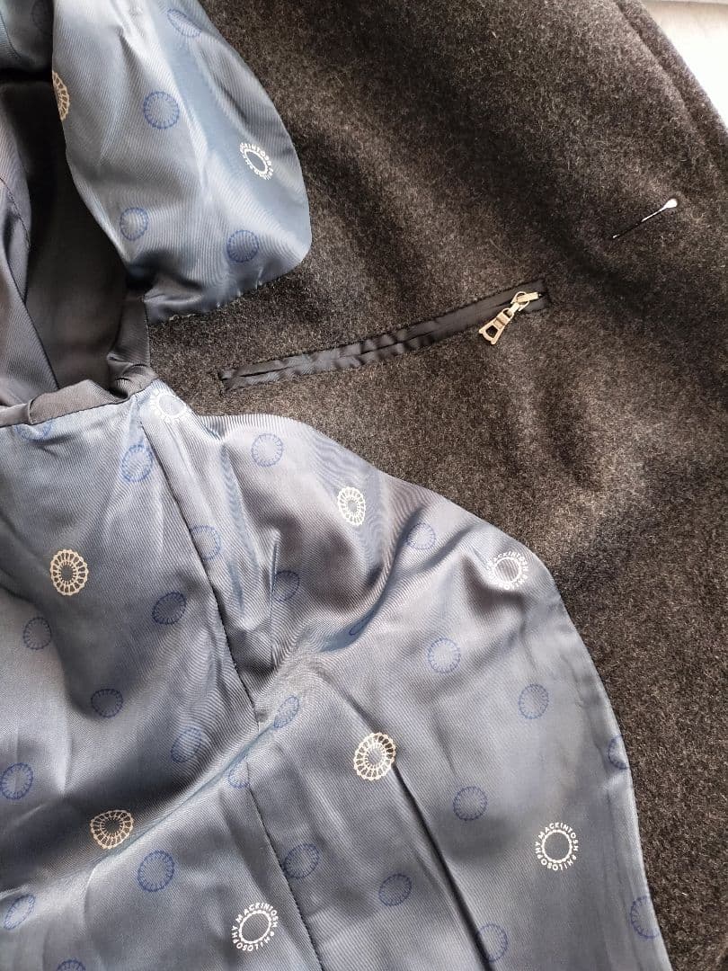 マッキントッシュフィロソフィー ウールキャメロンコート