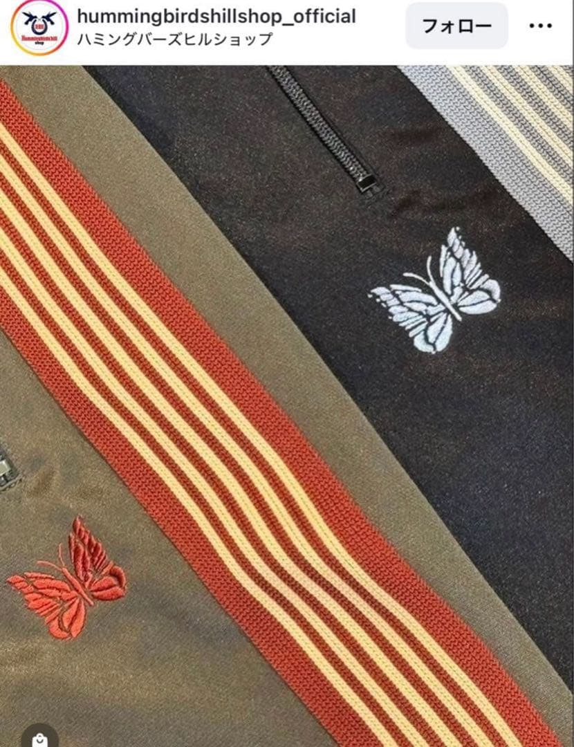 Needles × Hummingbird’shill 別注 トラックパンツ M