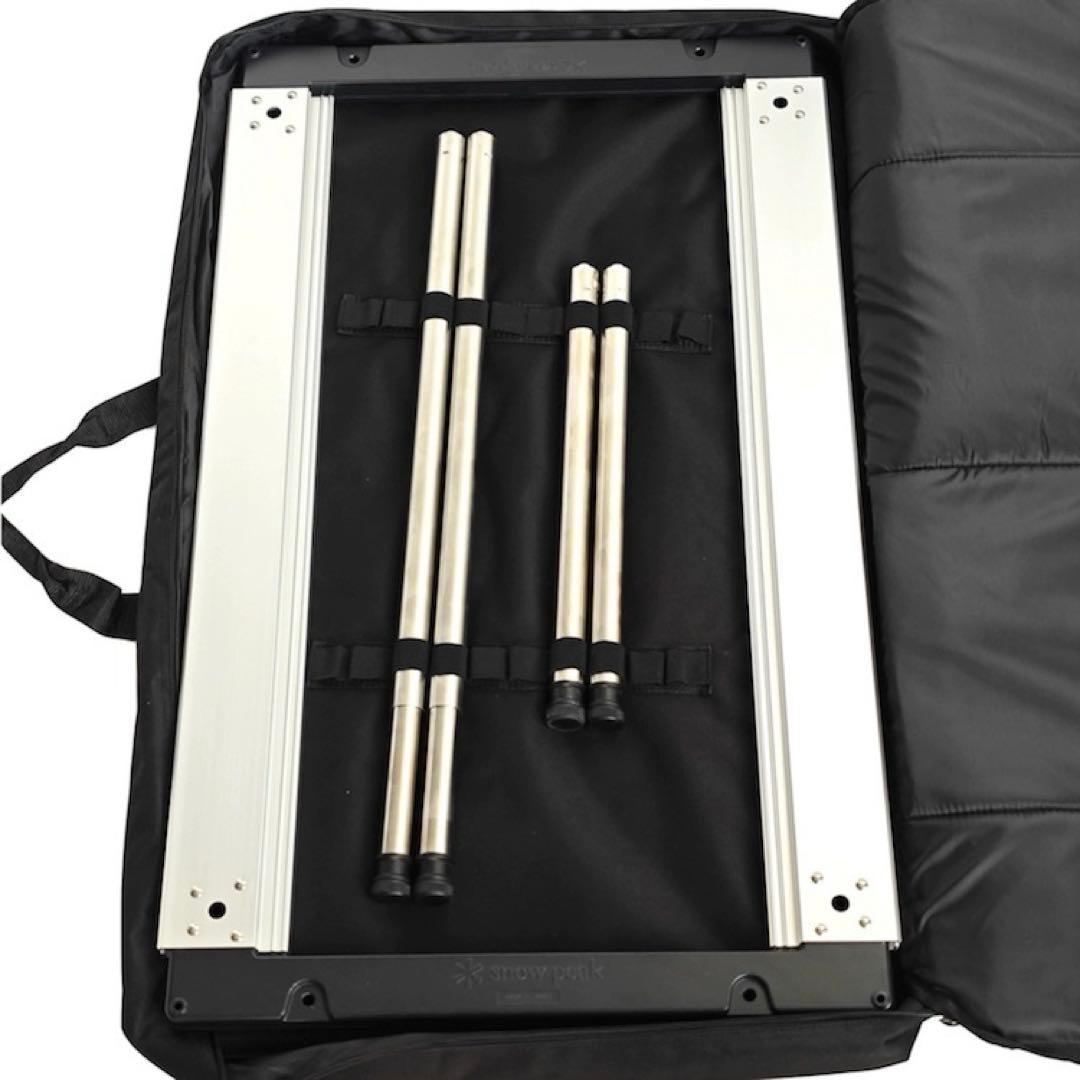 スノーピークIGT ロングバック 4ユニット 3層収納バック 天板と脚収納可能