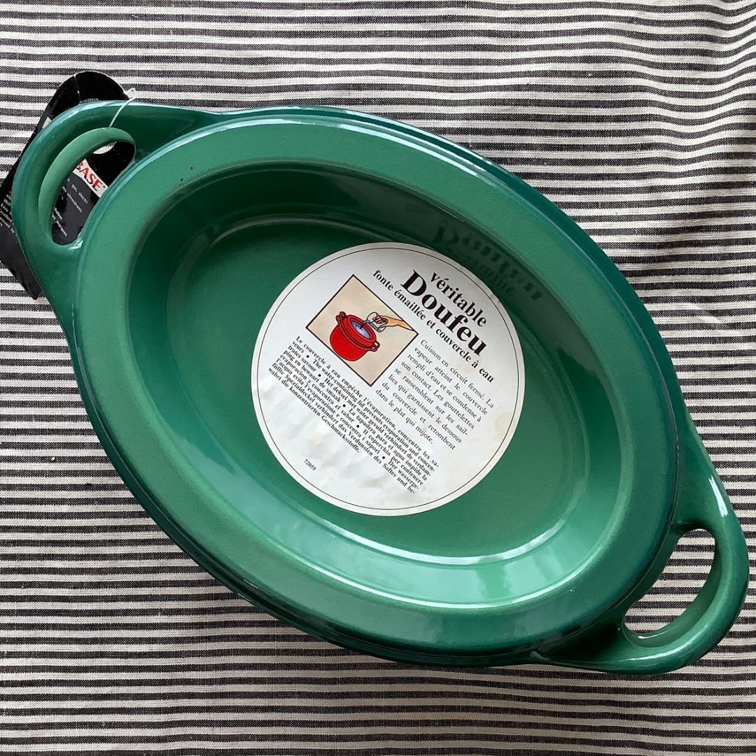 【入手困難 デッドストック】クーザンス/ ルクルーゼ ドゥフー 28 ミント色