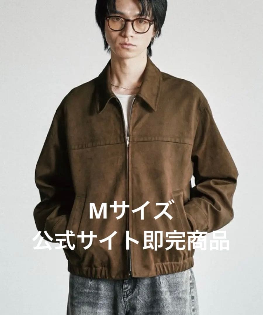 ジャケット・アウター ARTIFICIAL GRAIN/FAUX SUEDE ZIP BLOUSON