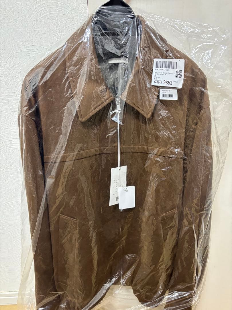 ジャケット・アウター ARTIFICIAL GRAIN/FAUX SUEDE ZIP BLOUSON