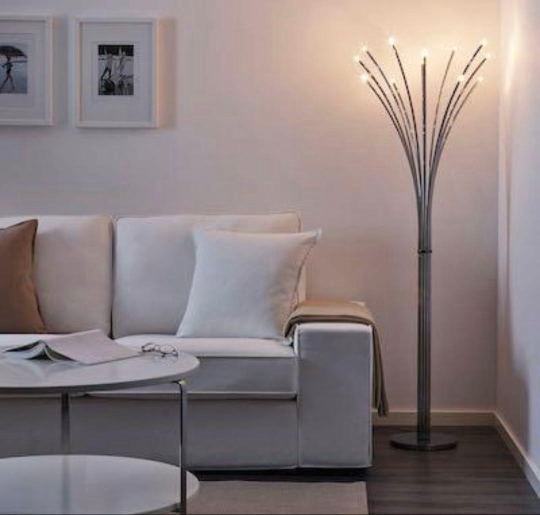 フロアランプ, クロムメッキ