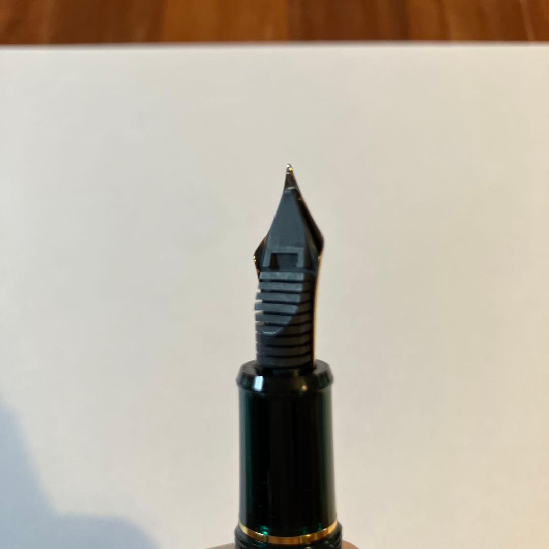 プラチナ　#3776センチュリー　ローレルグリーンSFニブ　箱・保証書付き