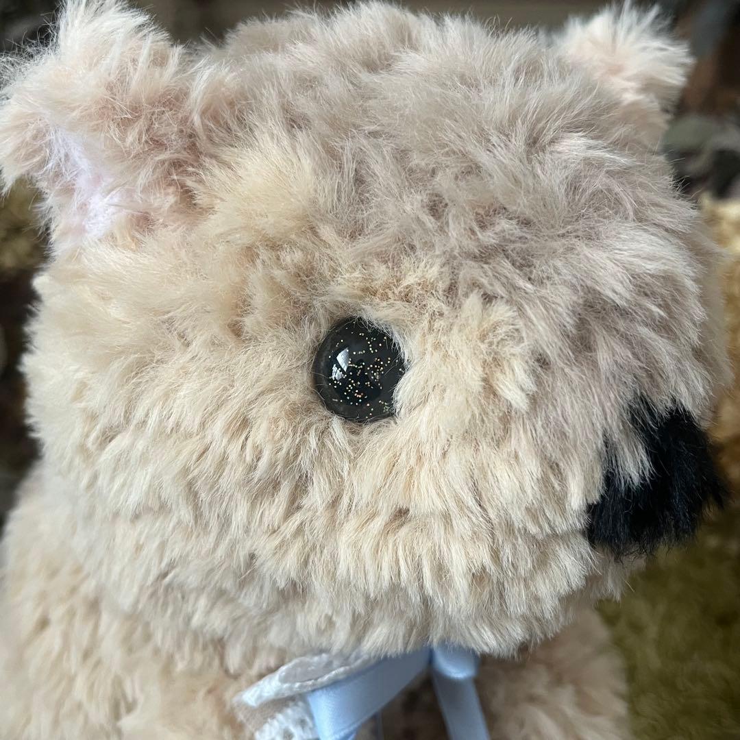 【sample】硝子の瞳をもつ　マーモットのあみぐるみ　ぬいぐるみ