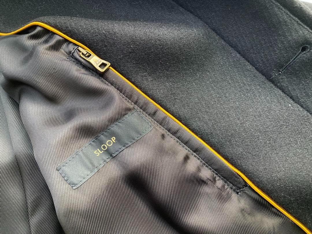 い 都会的な大人の極上Aライン傑作バルカラーコート シーラップ ビームスF