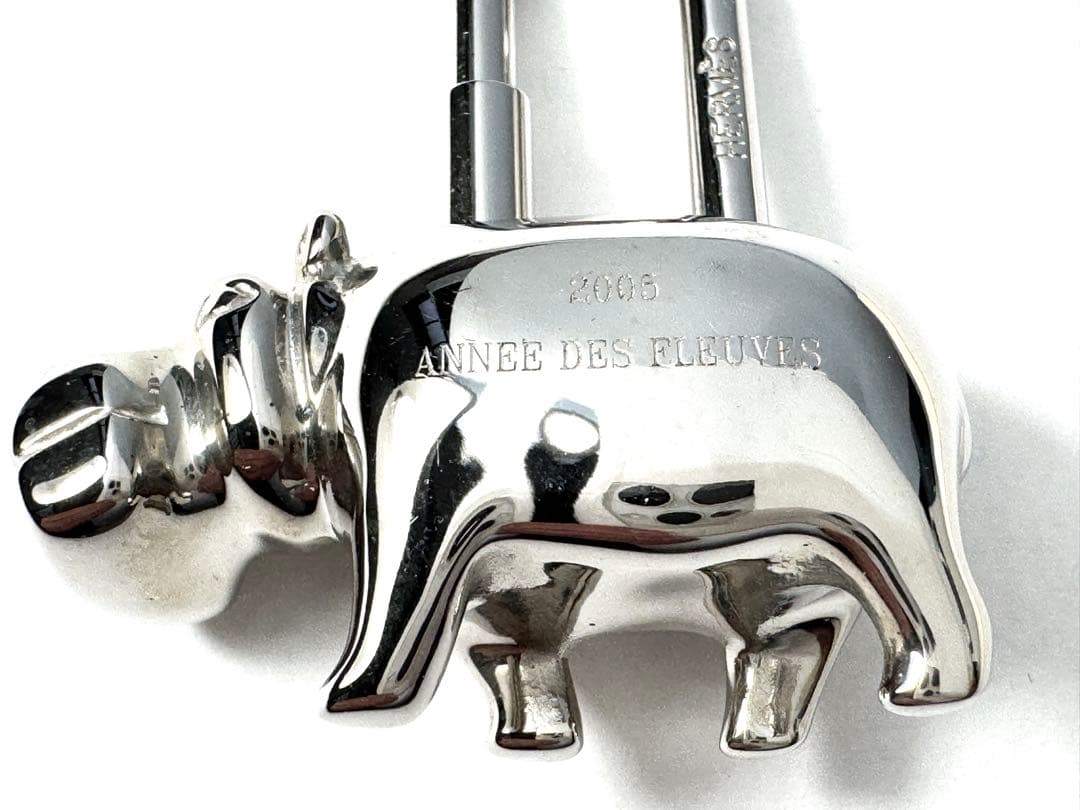 【初売り再値下げ！エルメス】ヒッポポタマスカデナかばキーホルダー 2005年製