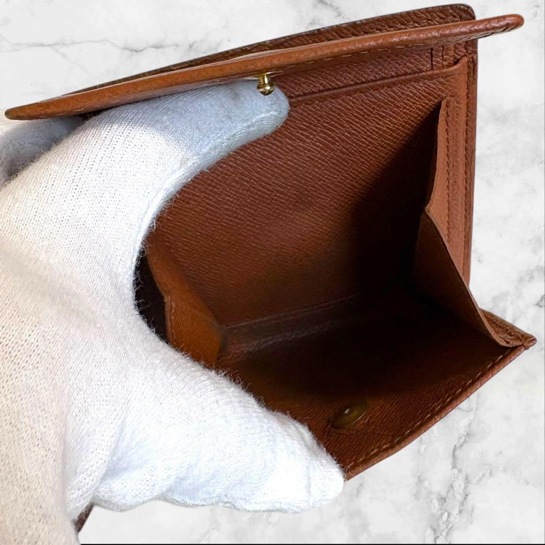 美品✨ ルイヴィトン 財布 ポルトフォイユ マルコ モノグラム 二つ折り財布