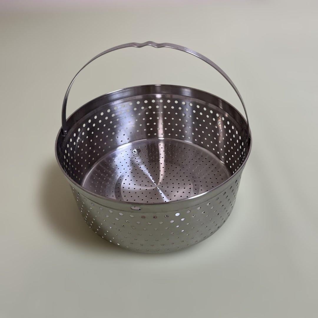 CRISTEL 両手鍋深型　24㎝　クッキングバスケット　ハンドル付