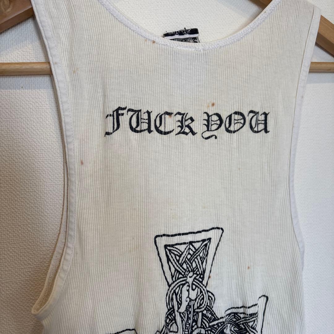 CHROME HEARTS クロムハーツ FUCK YOUタンクトップ