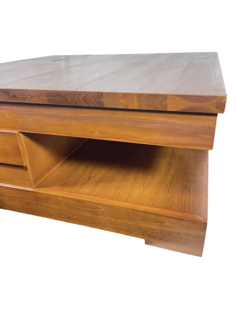 HR425 【希少デザイン】スキャンティーク　SCANTEAK 　ローテーブル