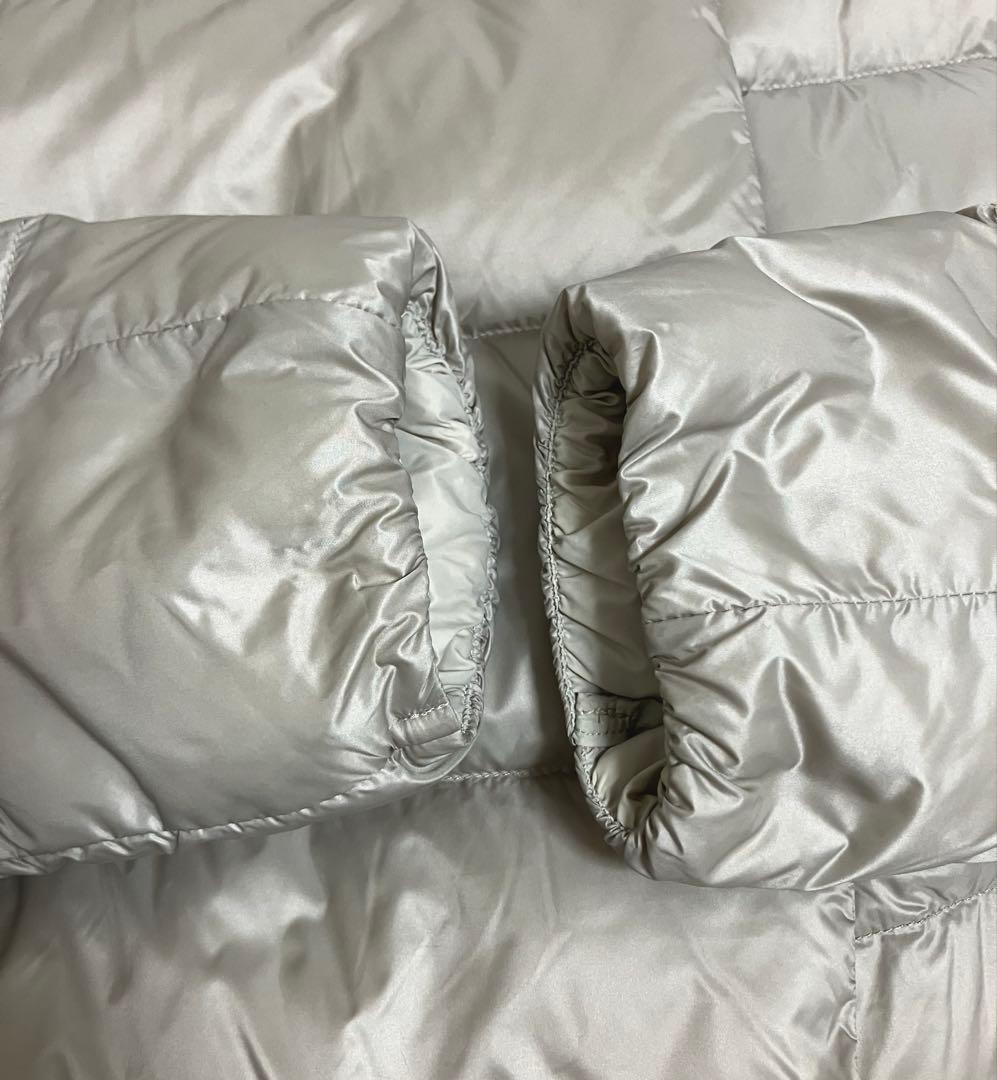 ピレネックス カンヌ2★春まで着れるノーカラーダウン★グレージュ42