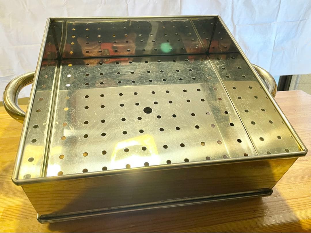 業務用ステンレス3段蒸し器　美品！