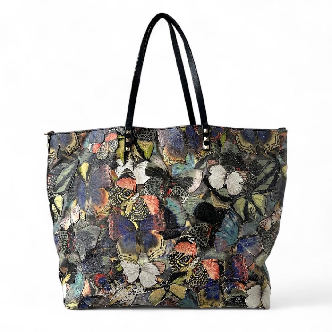 希少✨VALENTINO Butterfly Tote ロックスタッズ