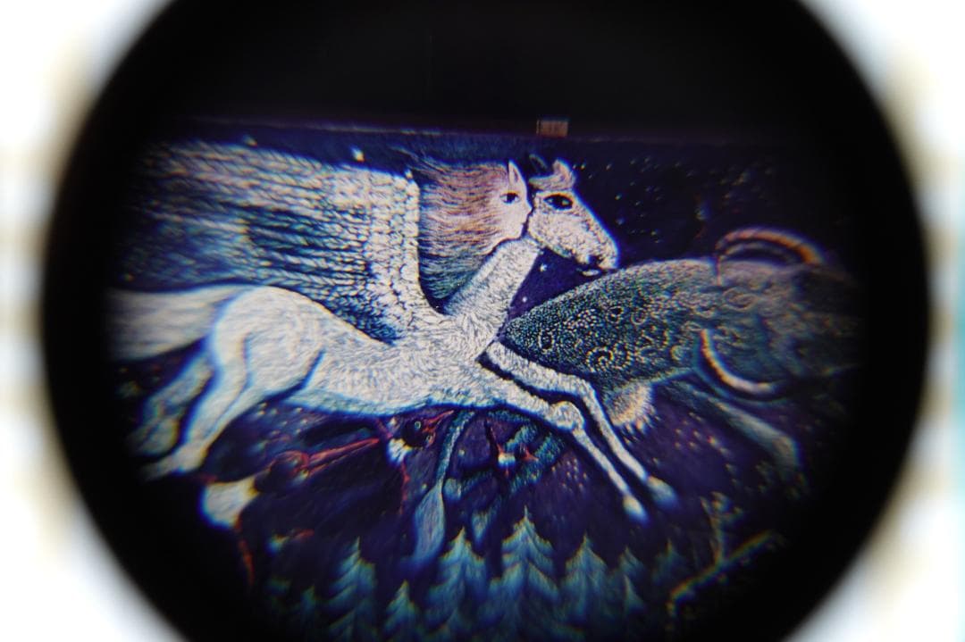 ジブリ映画フィルム　魔女の宅急便　ウルスラの絵６枚セット