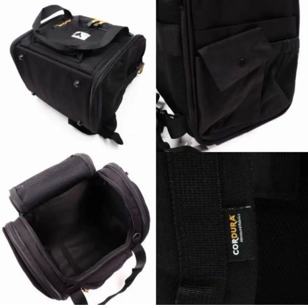 アドラブルペッツ 犬用キャリーリュック CORDURA 黒 自転車OK