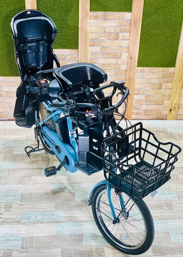 愛知静岡配送　ヤマハ最高級バビー 大容量 子供乗せ電動アシスト自転車 H1156