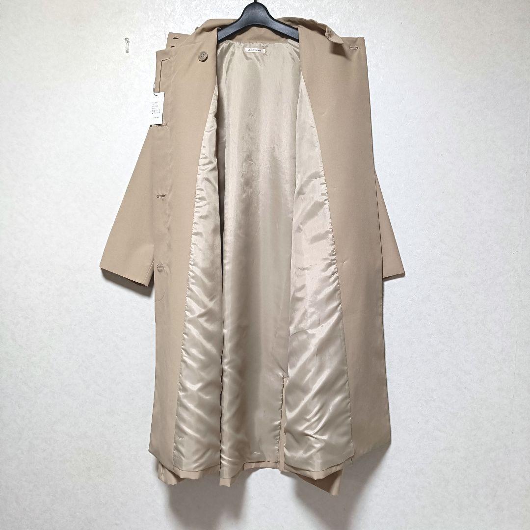 新品未使用♪︎JULYNINE スタンドカラーコート オーバーサイズ ベージュ