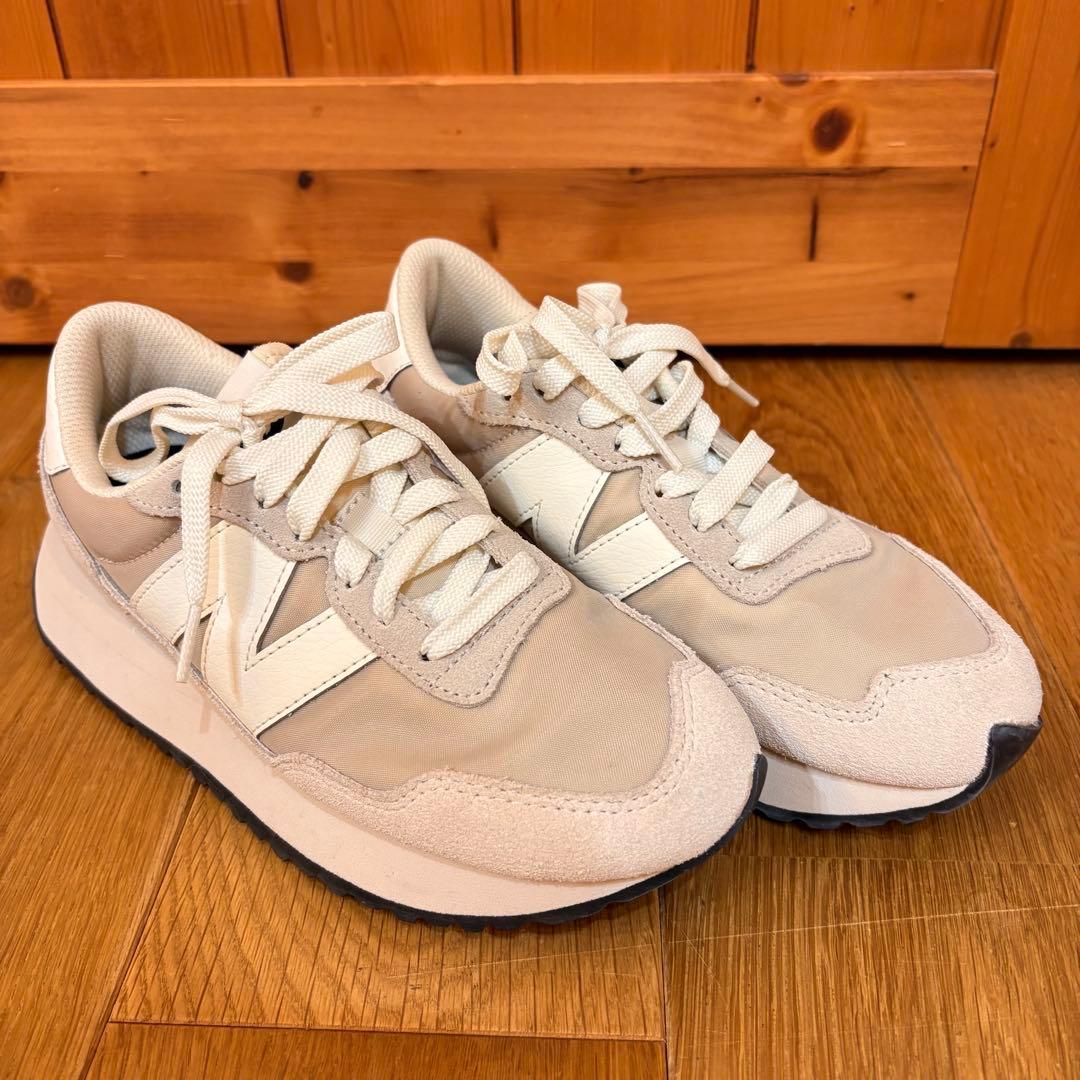 新品New Balance WS237DH1 23.5cm ベージュレディース