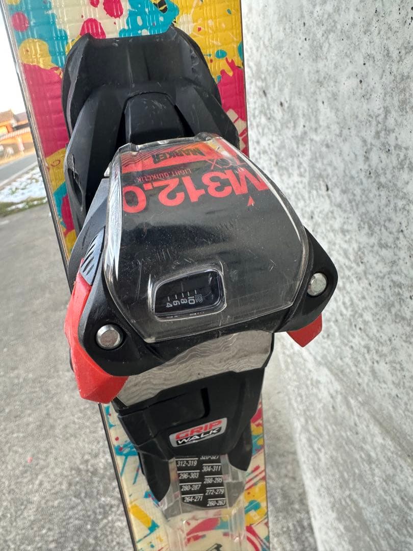 【値下げ】4FRNT Click Skis 177cm Marker TCX12