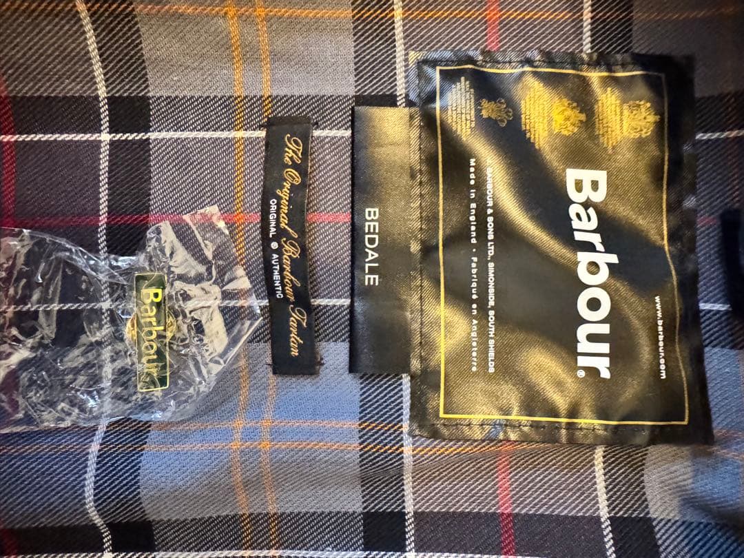 Barbour BEDALE ブラッククラシック　ワックスジャケット　サイズ38