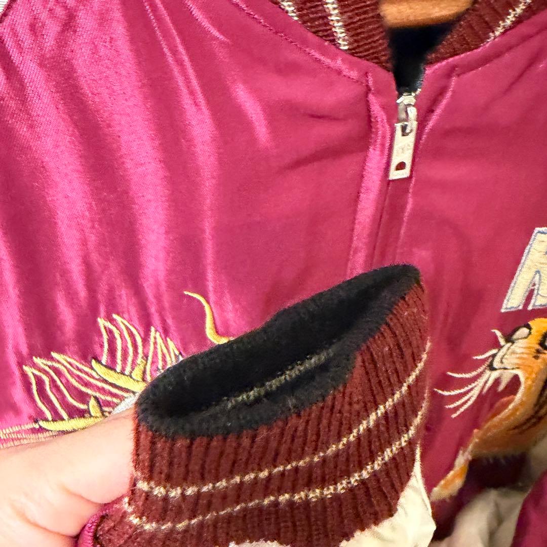 KISS × テーラー東洋 スカジャン Sサイズ リバーシブル