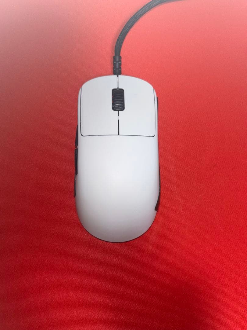 OP1 8K ホワイト マウス 本体+軽量化パーツ