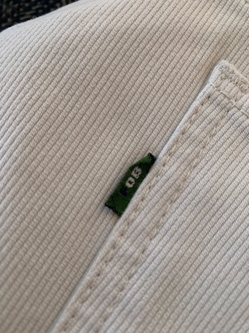 FOB FACTORY エフオービー F1134 ピケパンツ W36 日本製