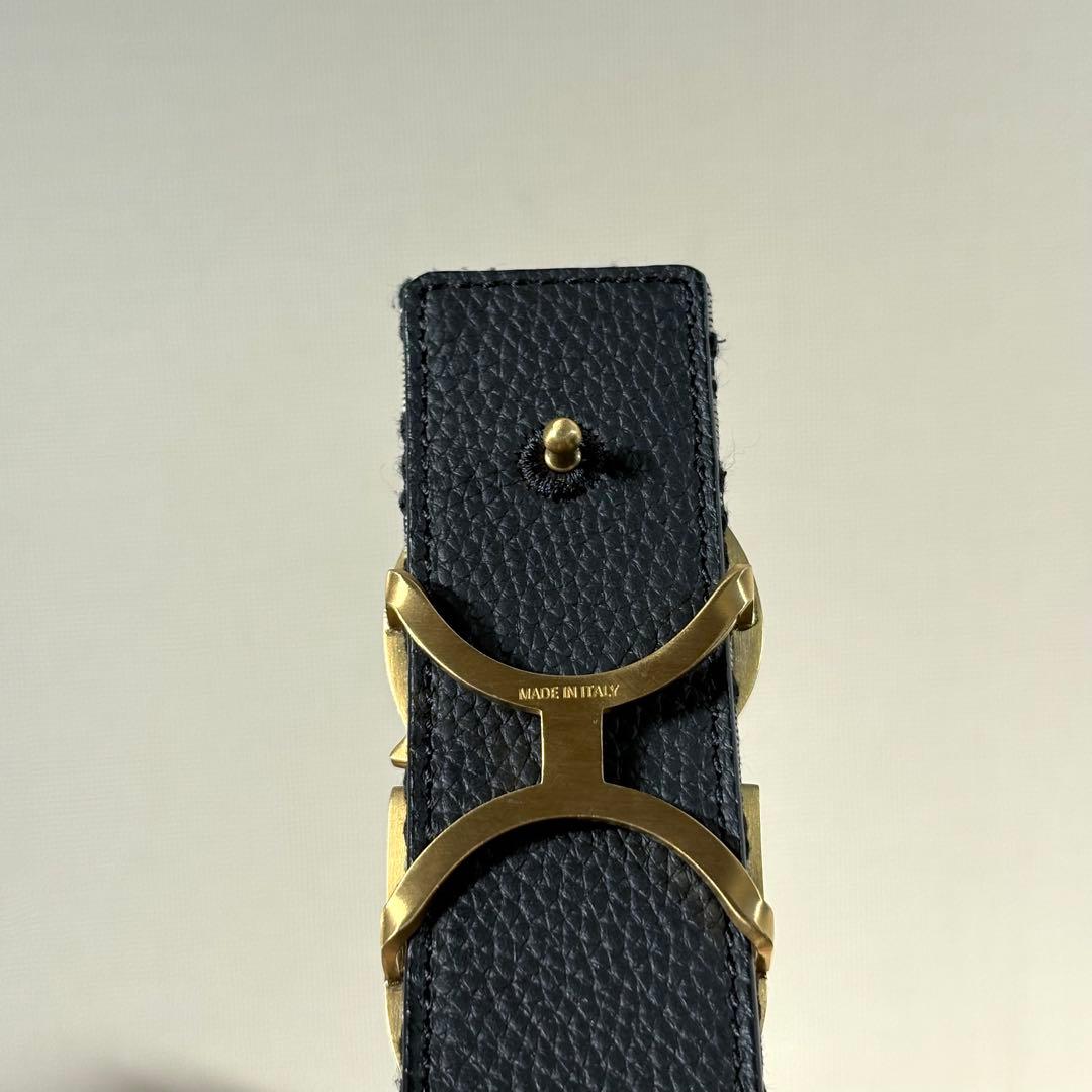 未使用級　Christian Dior CDロゴバックル　トロッター　ベルト