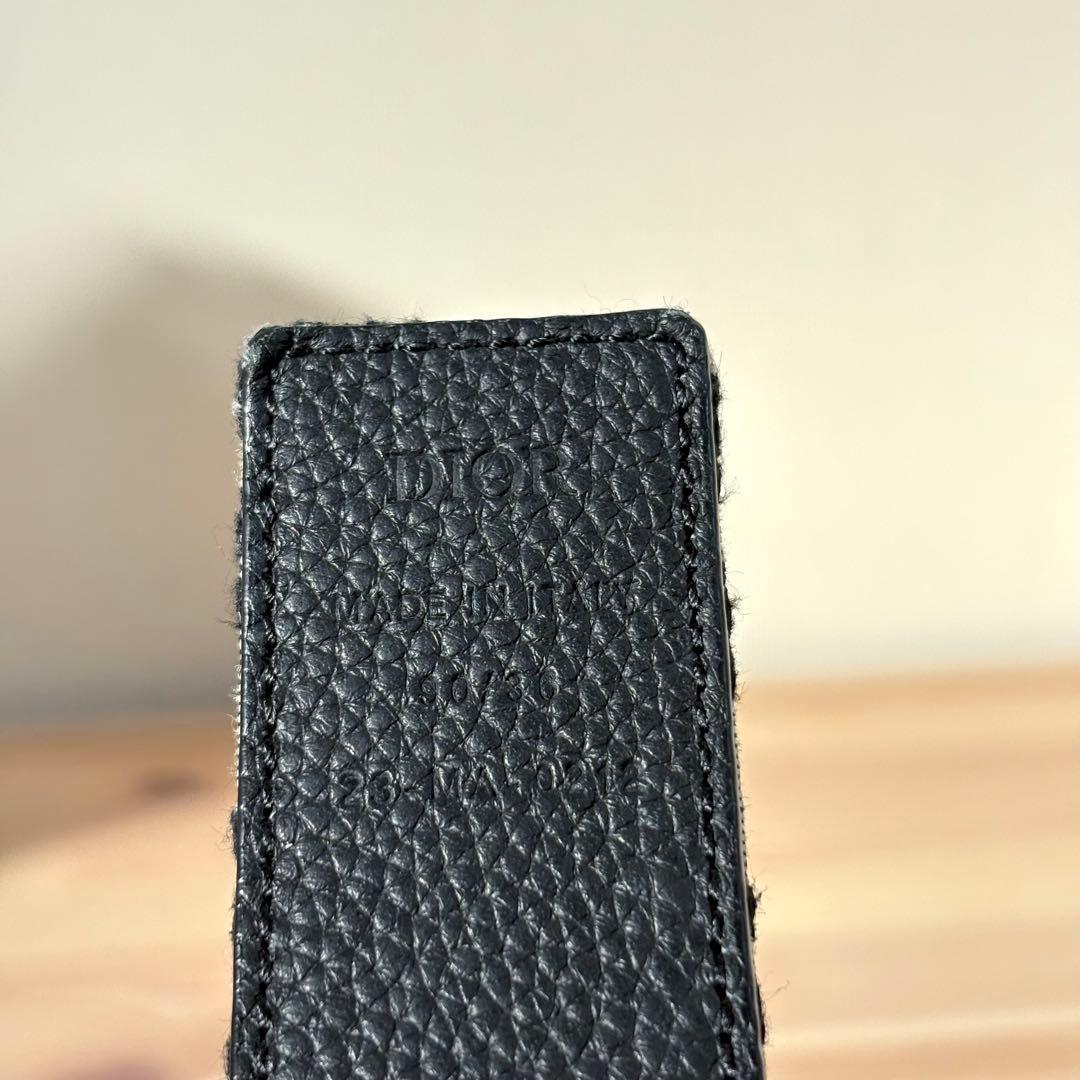未使用級　Christian Dior CDロゴバックル　トロッター　ベルト