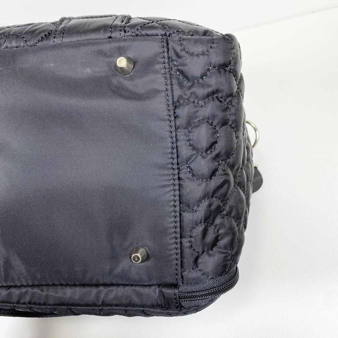 【未使用美品】マリークワント　デイジーキルトボストンバッグ　キャリーオンバッグ