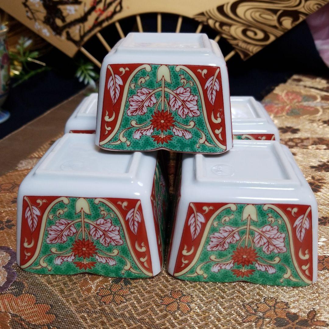 【未使用】　◆ 五人様お膳揃 ◆　有田焼 　仁祥窯 清秀 華山窯古伊万里　30品