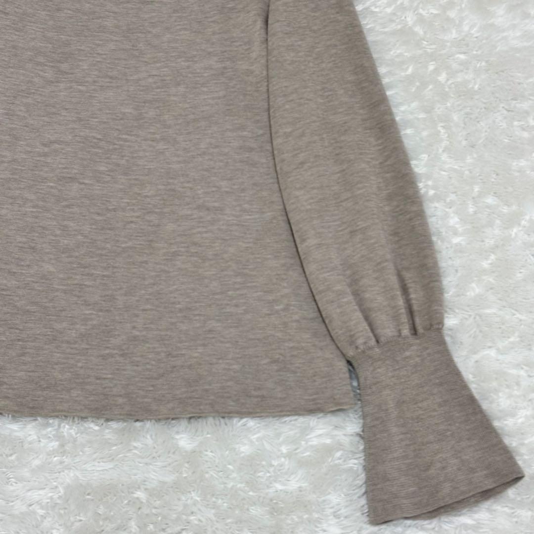 20年　FOXEY Knit Top Ruche カシミヤ　シルク　40522