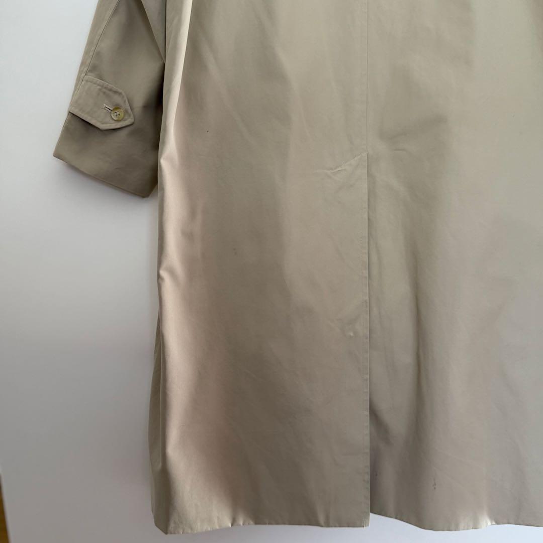 バーバリーズ　ステンカラー　トレンチコート　ベージュ　美品　ビンテージ L相当