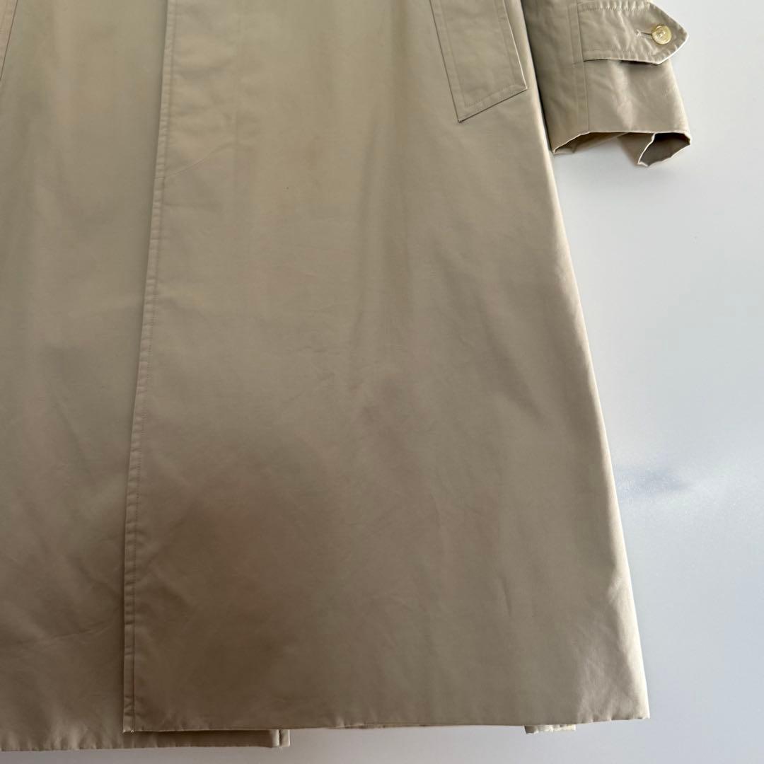 バーバリーズ　ステンカラー　トレンチコート　ベージュ　美品　ビンテージ L相当