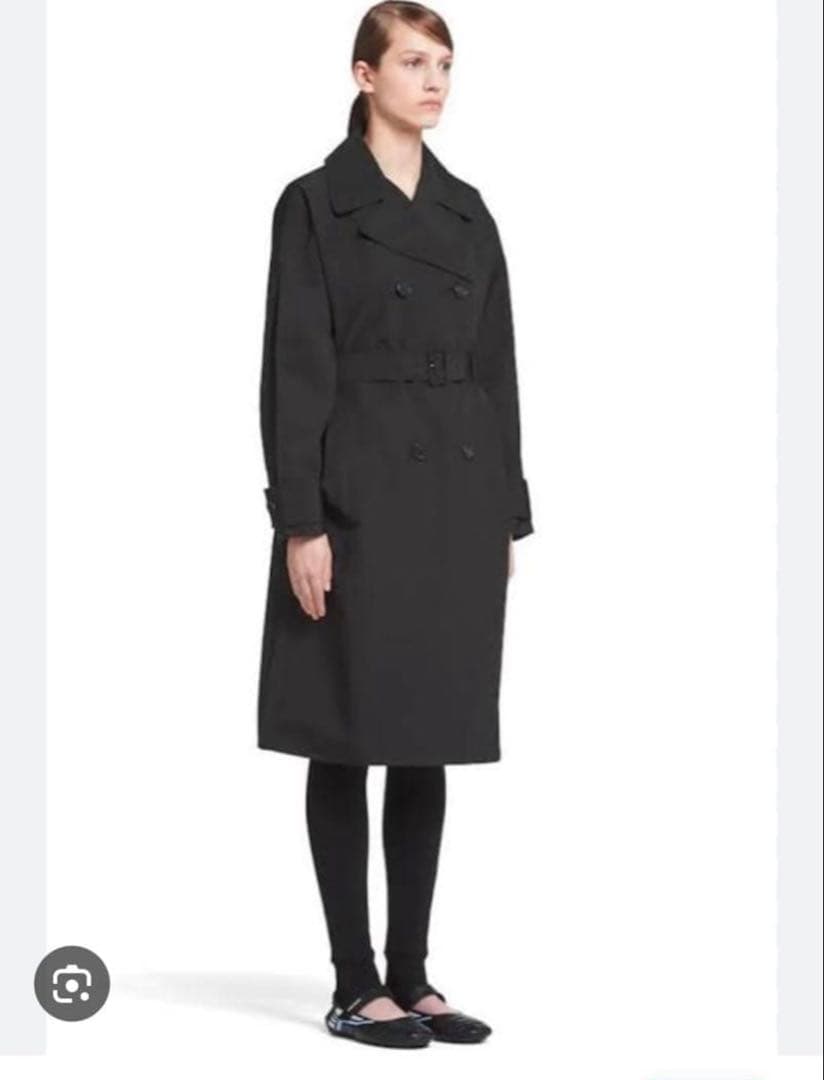 PRADA プラダ　トレンチコート　テクニカルポプリン