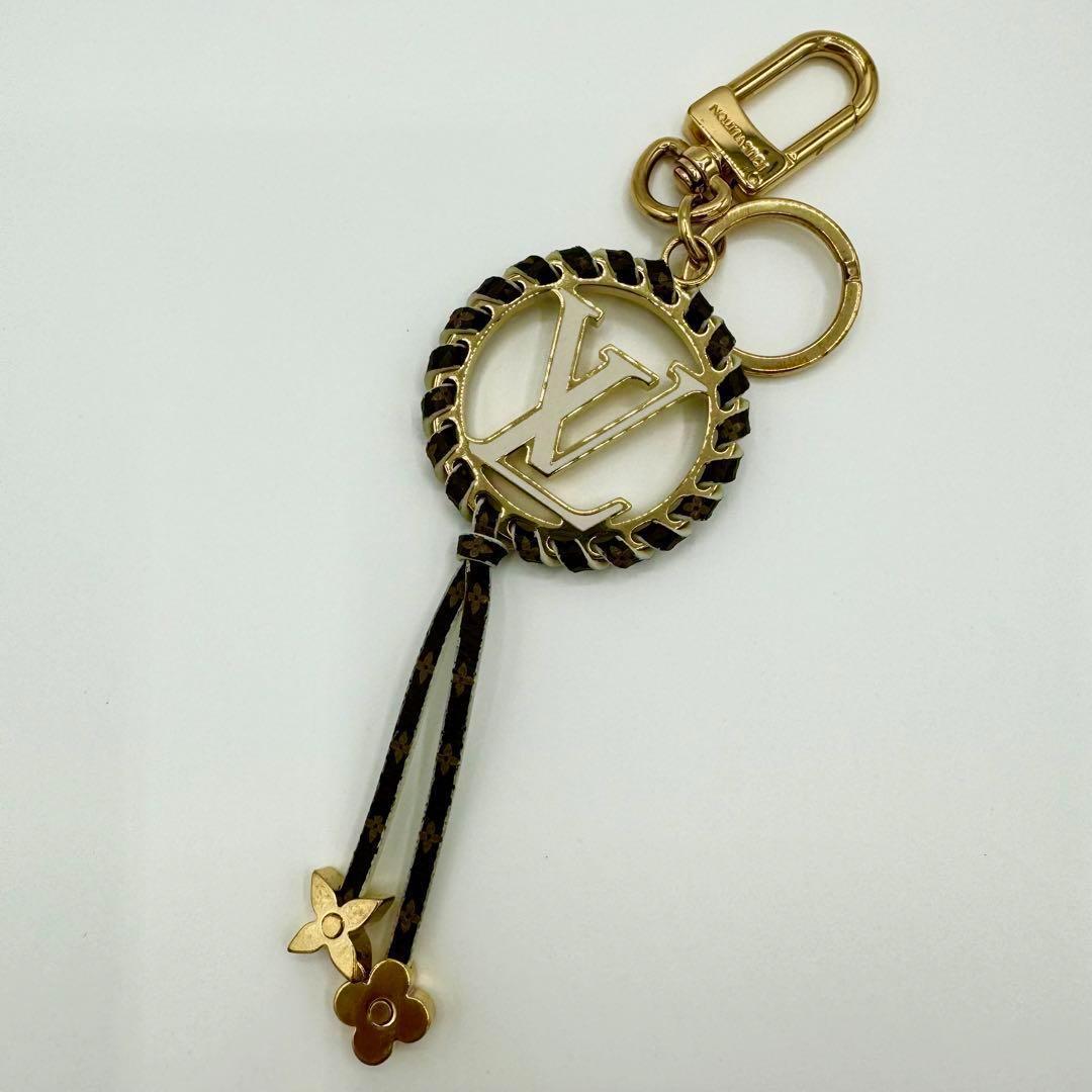 ルイヴィトン　キーホルダー　モノグラム　ポルトクレベリー　キーリング　チャーム