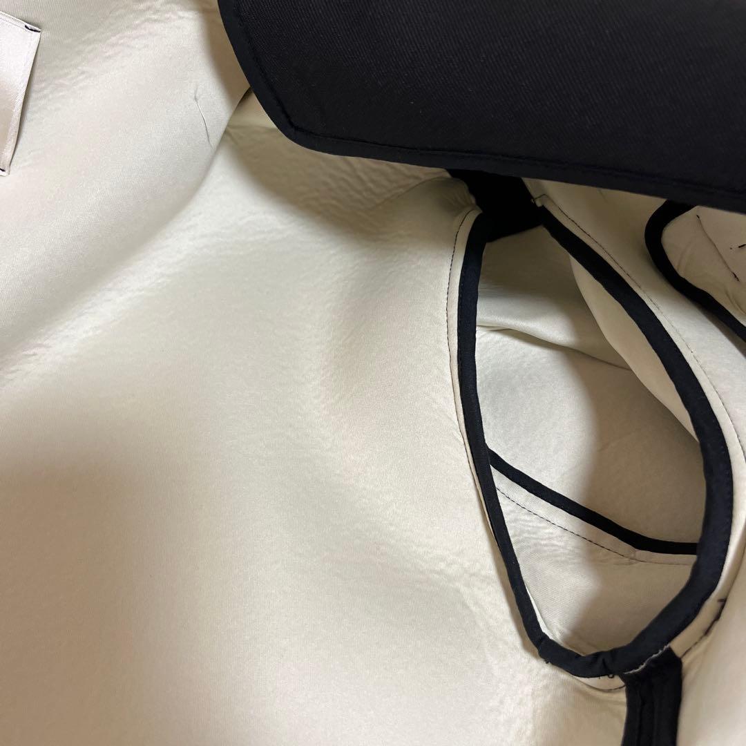 TELA (テラ)　シングルブレスト　黒　チェスターコート 40