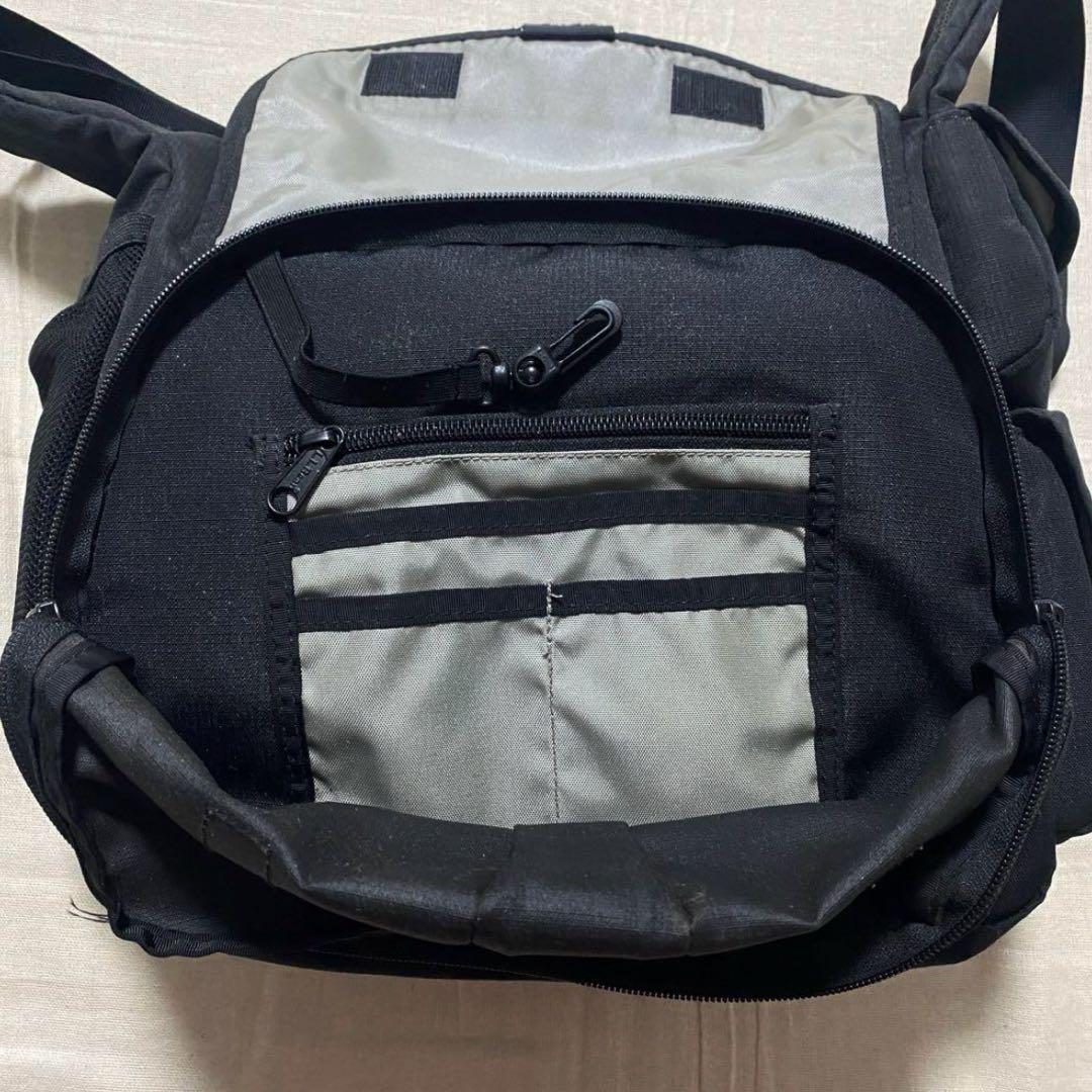 LLBean メッセンジャー ショルダー バッグ 黒 ショルダーバッグ 古着