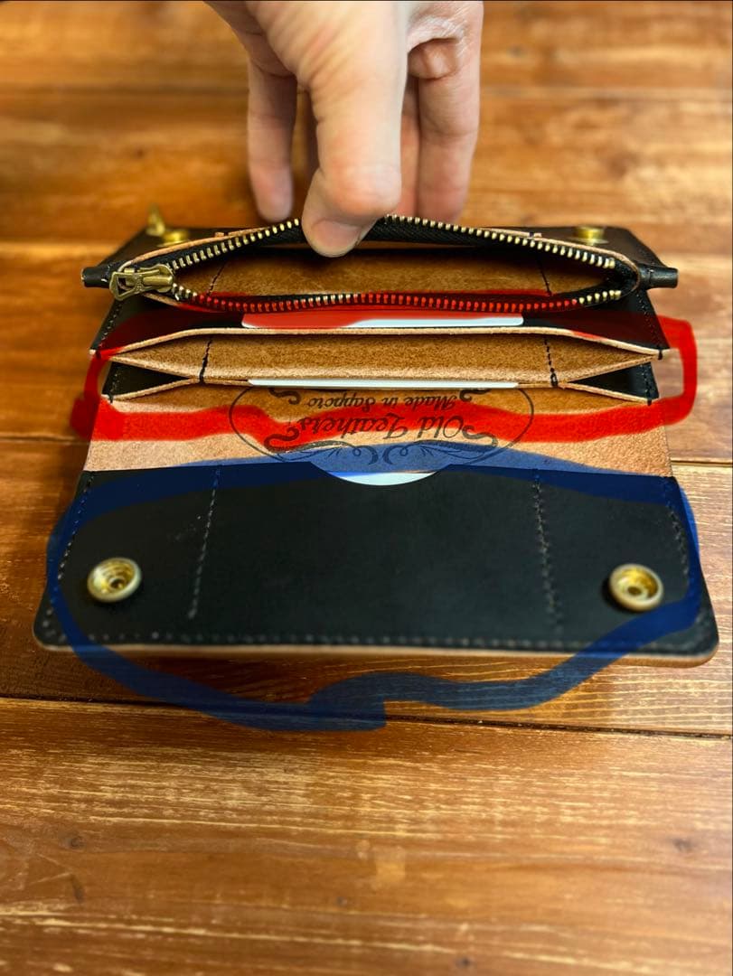 トラッカーウォレット TW-05 HORWEENクロムエクセル スタッズカスタム