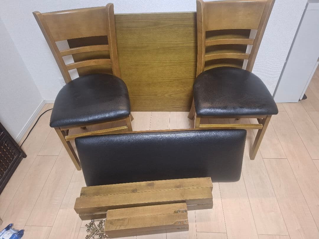 ダイニングテーブルセット★引き取りの場合12000円